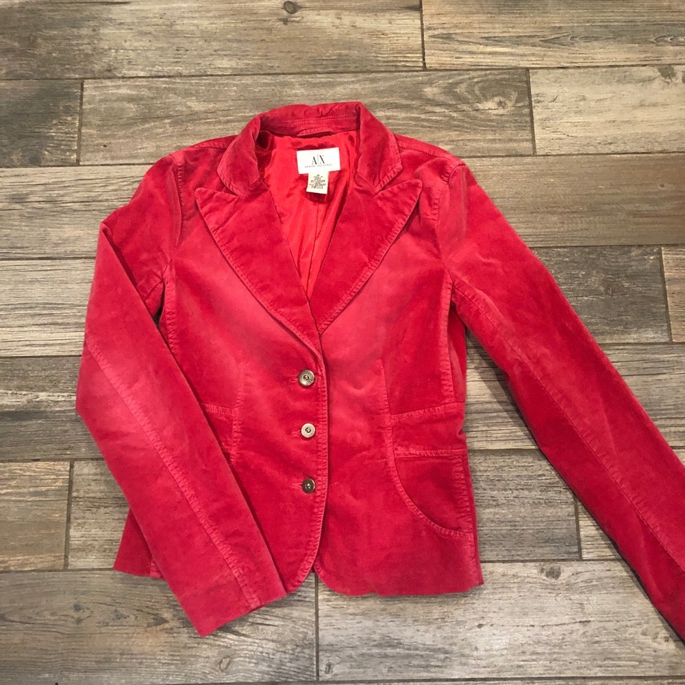 AX size M velvet blazer